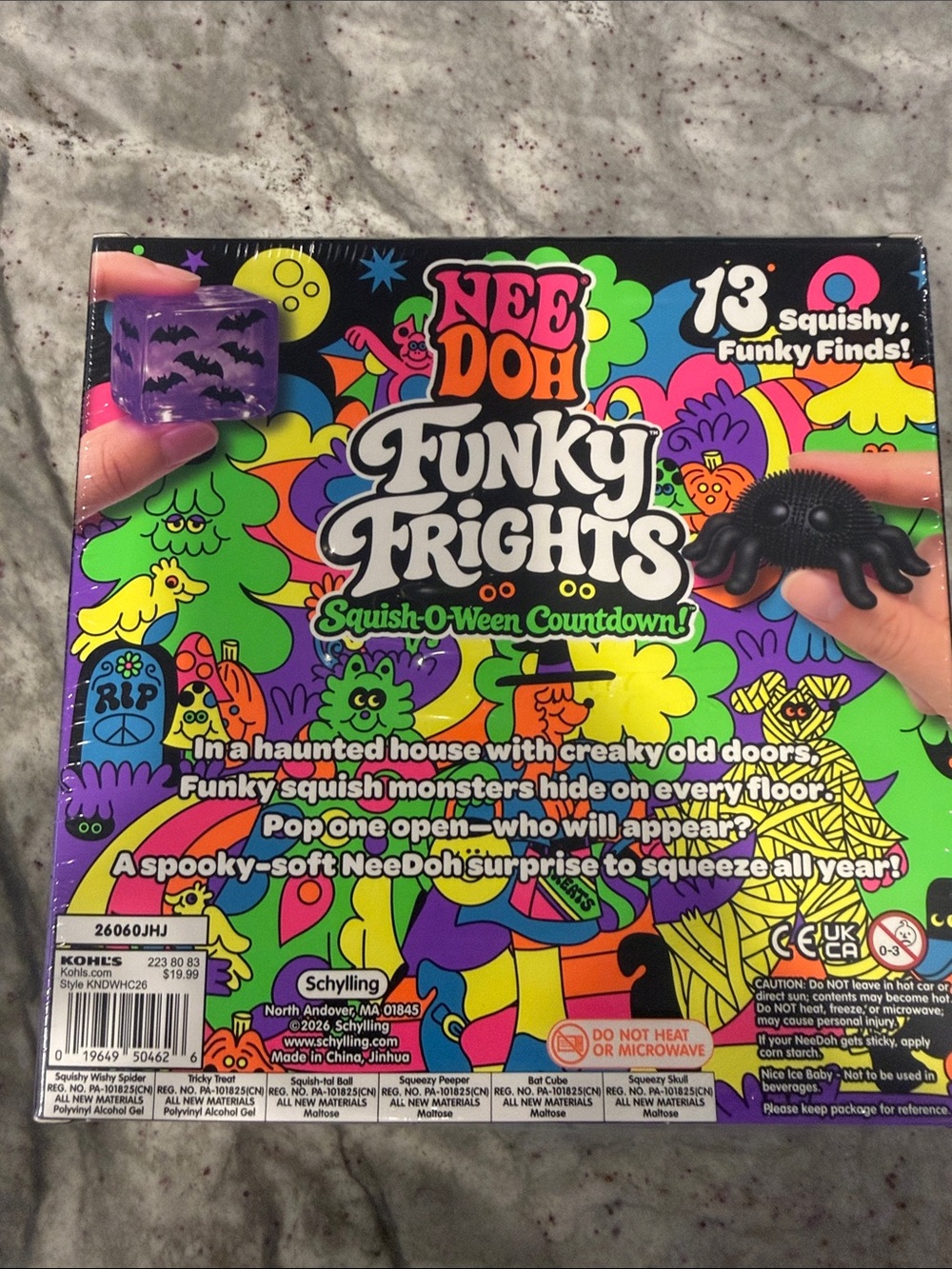 Funky Frights Squish-O-Ween Countdown - Multicolor - Picture 3 of 3